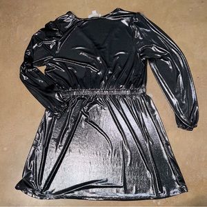 Michael Kors Silver Jersey Dress size XL